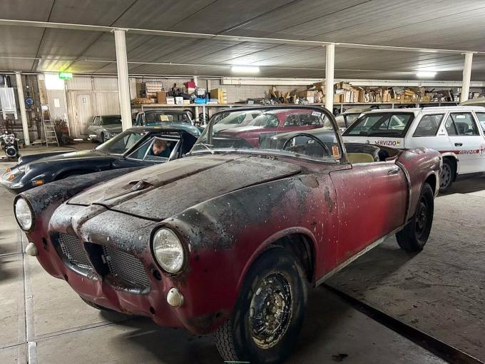 Fiat 1200 TV Spider de 1958