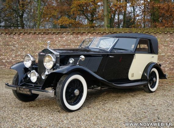 Rolls-Royce 20/25 LWB unique handmade body, fully restored de 1933