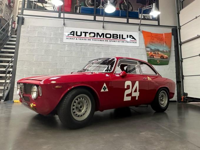 Alfa Roméo Giulia GT A 1600 Autodelta/ Sofar usine Ex Jean Rolland de 1967