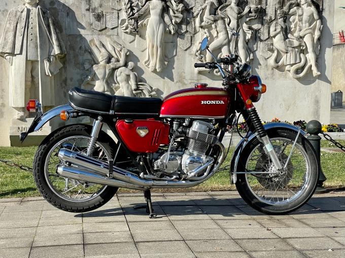 Moto Honda 750 K0 de 1970