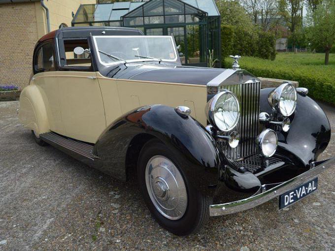 Rolls-Royce 25/30 Gurney Nutting Sedanca de Ville de 1937