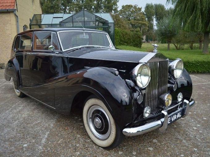 Rolls-Royce Silver Wraith H.J. Mulliner Saloon de 1952