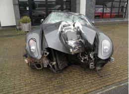 Ferrari 599 GTB accidenté