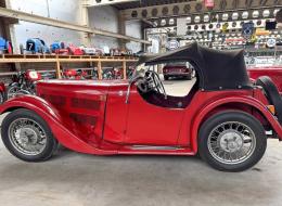 BSA Scout cabriolet avec capote