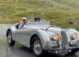 Jaguar Série - XK 150 Special  with a redesigned XK120 body