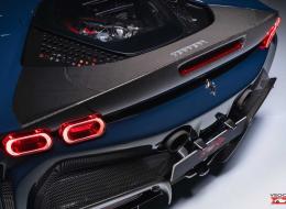 Ferrari SF 90 SF90 Assetto Fiorano - Seulement 1500km! Blu Pozzi