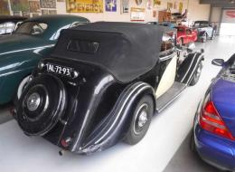 Brough Superior avec 6 cyl. Hudson bloc-moteur