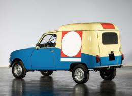 Renault 4 F4 électrique fourgonnette Darty