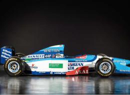 Proto/compétition Monoplace Benetton-Renault B195 show car