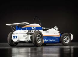 Proto/compétition Monoplace Renault mini monoplace livrée J. Villeneuve