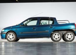 Renault Clio II pick-up 6 roues