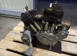 Moto  Moteur V-twin Indian