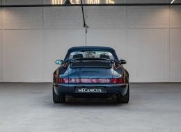 Porsche 964 Carrera 4 Cabriolet BVM *Marineblau metallic /