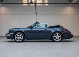 Porsche 964 Carrera 4 Cabriolet BVM *Marineblau metallic /