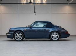 Porsche 964 Carrera 4 Cabriolet BVM *Marineblau metallic /