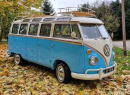 Volkswagen Combi T1 modifi&eacute; Samba 23 fen&ecirc;tres 