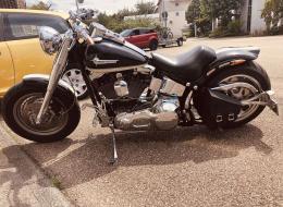 Moto Harley Davidson Fat Bob Custom