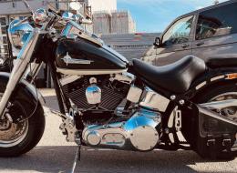 Moto Harley Davidson Fat Bob Custom