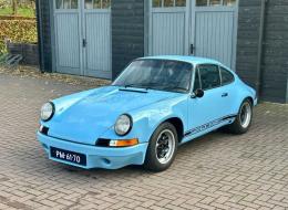 Porsche 911 E Bleu Gulf Coupé
