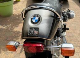 Moto BMW R90S silver smoke