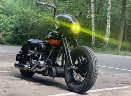 Moto Harley Davidson Shovelhead Bobber