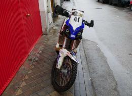 Moto yamaha WR450F Rally