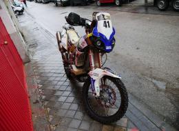 Moto yamaha WR450F Rally