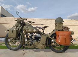 Moto Harley Davidson WLA 1942