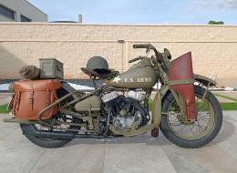 Moto Harley Davidson WLA 1942