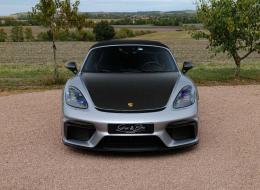 Porsche 718 Spyder 4.0l BVM Gris Argent GT