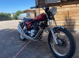 Moto Triumph T150 évolution HURRICANE